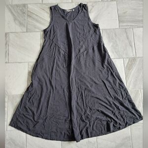 Soft Surroundings Black Texture Sleeveless Dress 3x